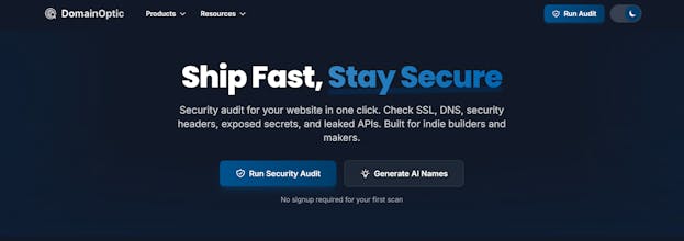 DomainOptic: The All-in-One Toolkit gallery image