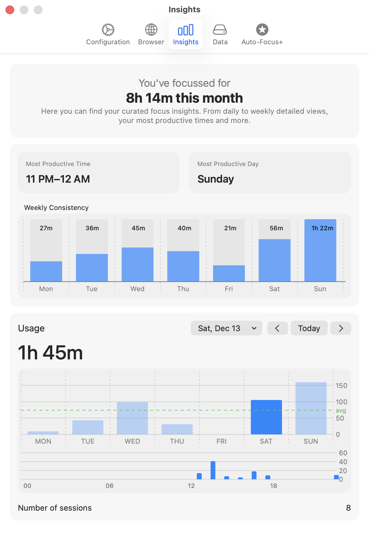 Auto Focus - Screenshot 3 showing product features and functionality