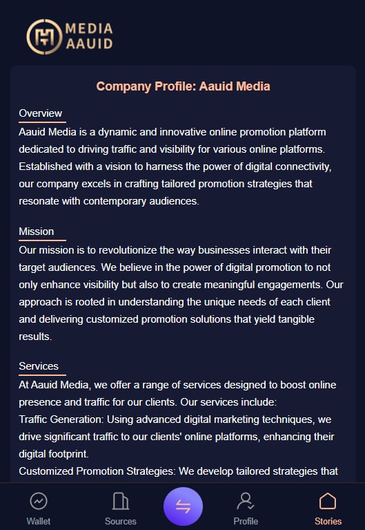 Aauid Media - Whatever you can imagine, you can achieve. media 2