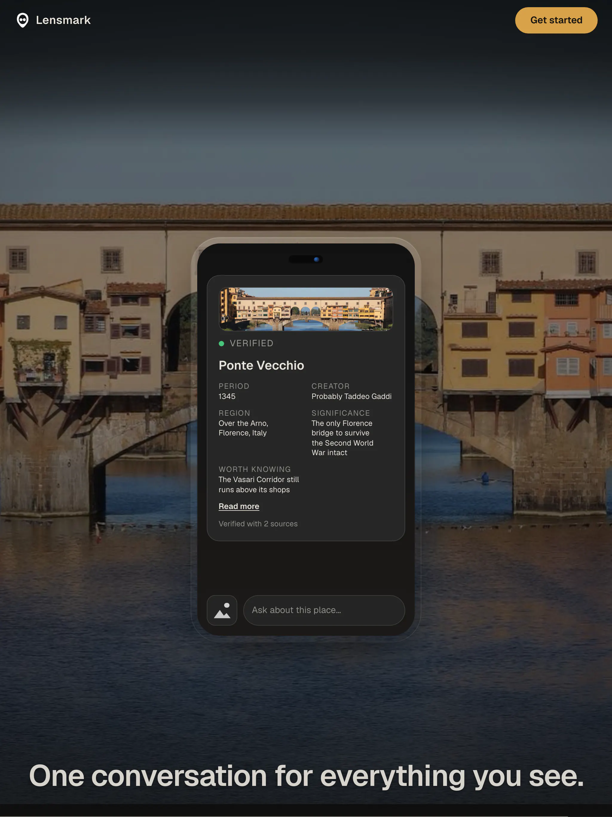 Lensmark AI Tour Guide screenshot 2