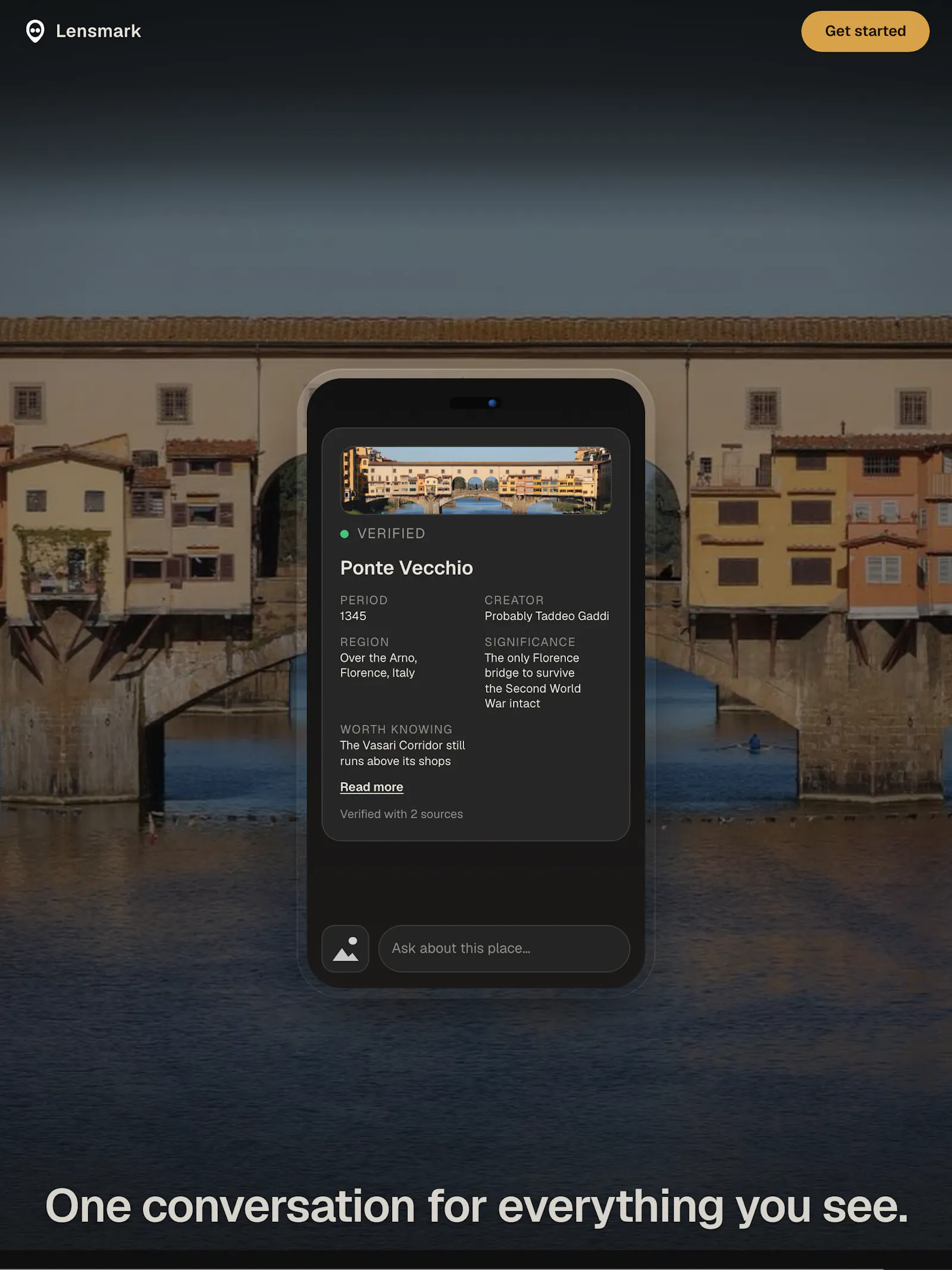 Lensmark AI Tour Guide screenshot 2