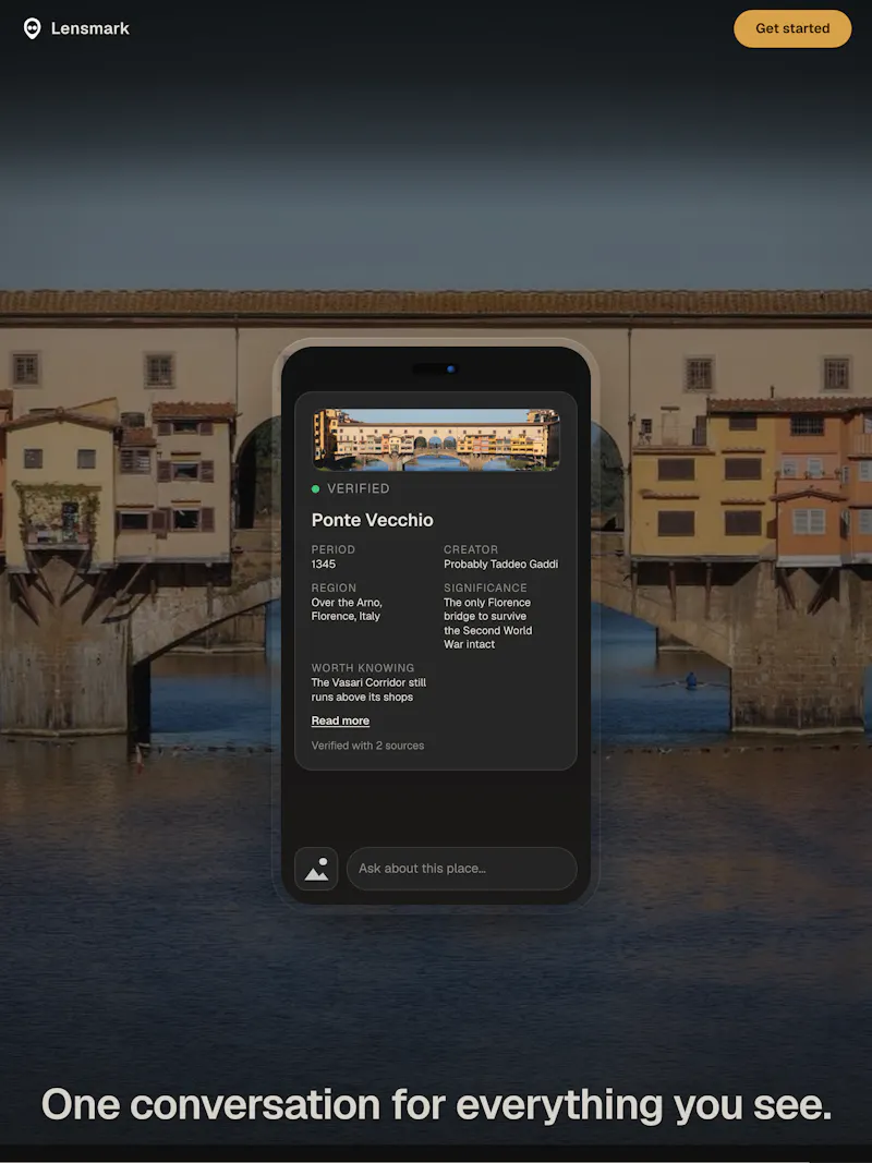Lensmark AI Tour Guide screenshot 2