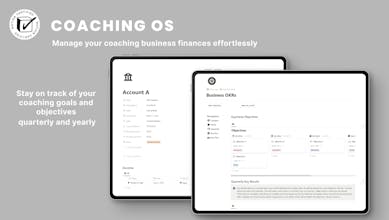 Notion coaching OS gallery image