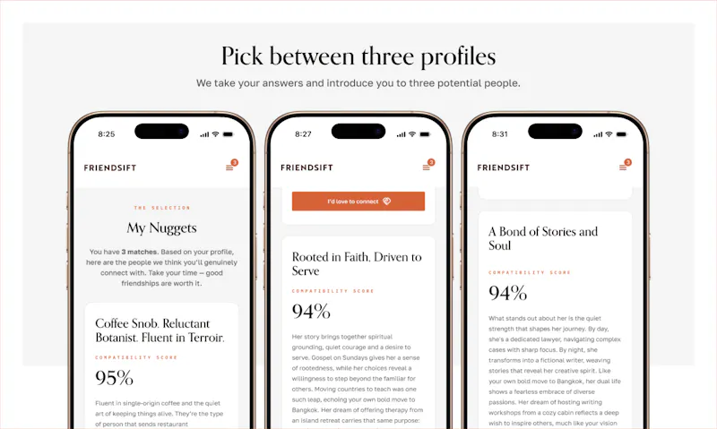 FriendSift screenshot 3
