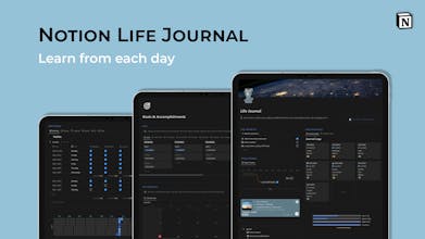 Notion Life Journal gallery image