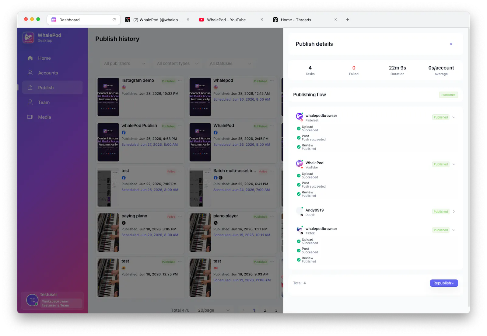 WhalePod Browser screenshot 5