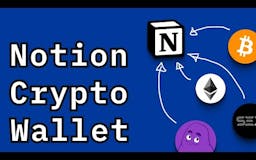 Notion Crypto Wallet with automations media 1
