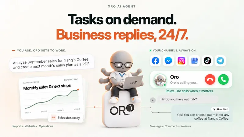 Oro AI Agent screenshot 1 (video preview)