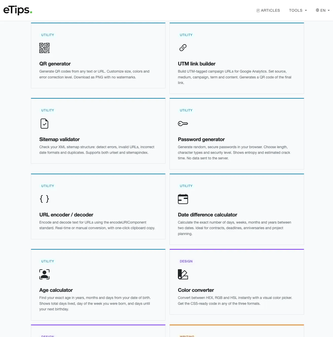 eTips Tools gallery image