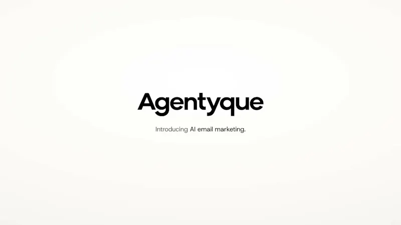 Agentyque screenshot 1 (video preview)