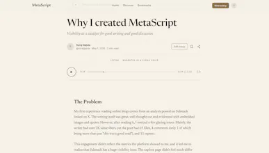 MetaScript gallery image