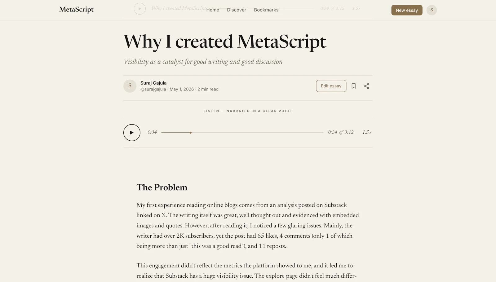 MetaScript screenshot 2