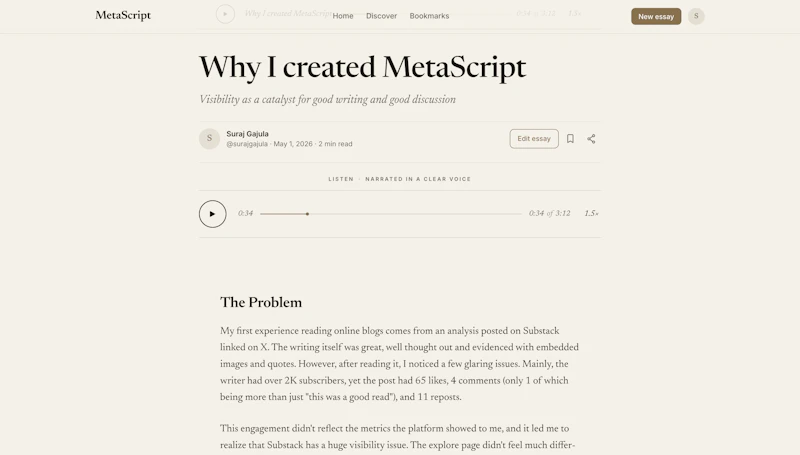 MetaScript screenshot 2