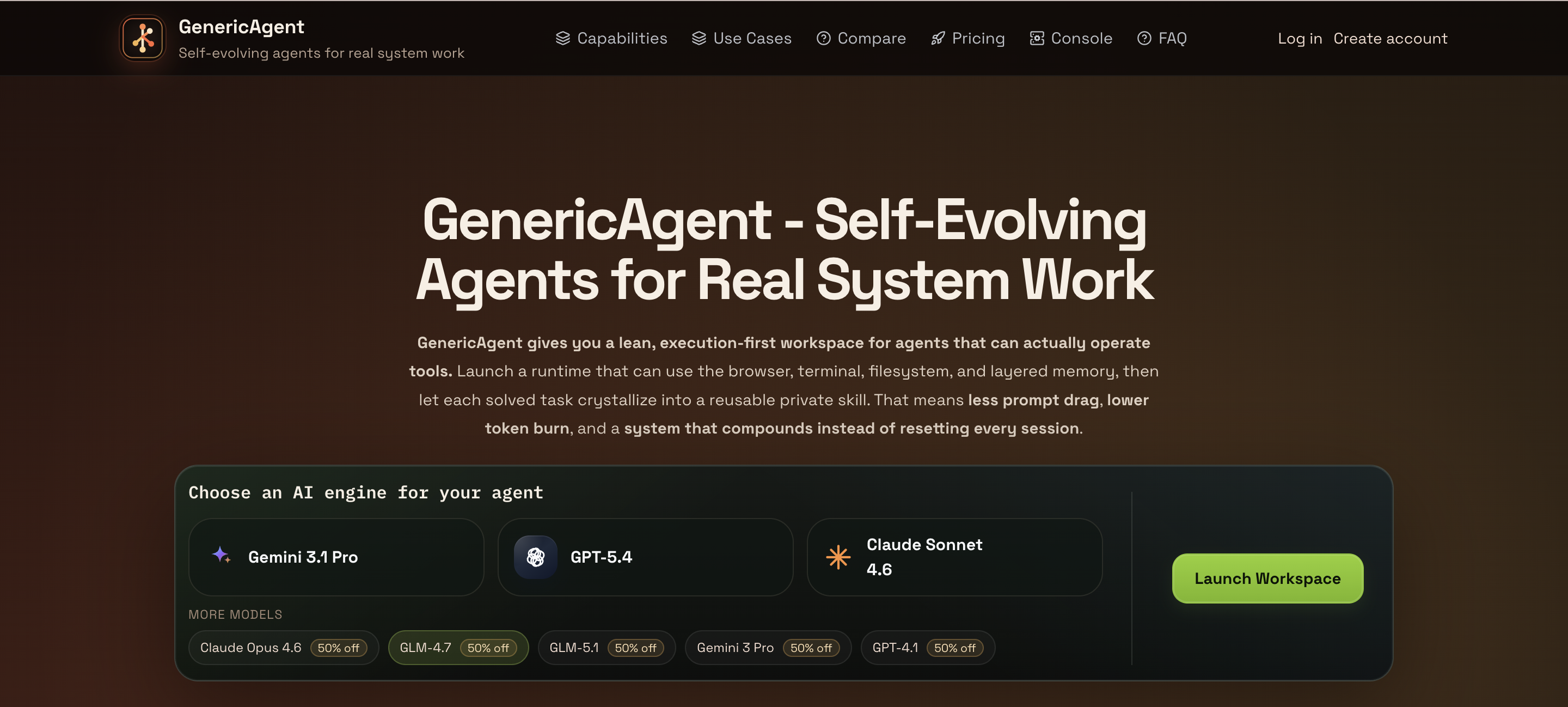 GenericAgent gallery image