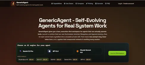 GenericAgent gallery image