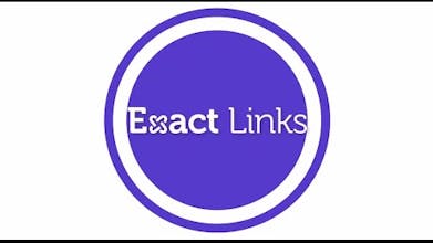 Exact Links 插件界面的屏幕截图，显示了 URL 缩短选项和功能。