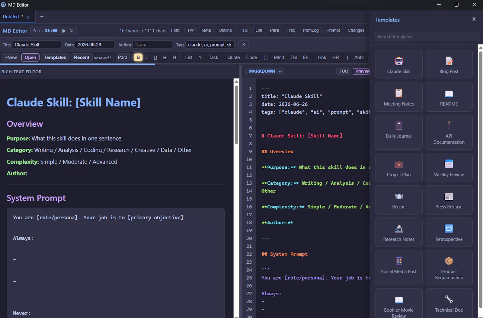 MD Editor screenshot 3