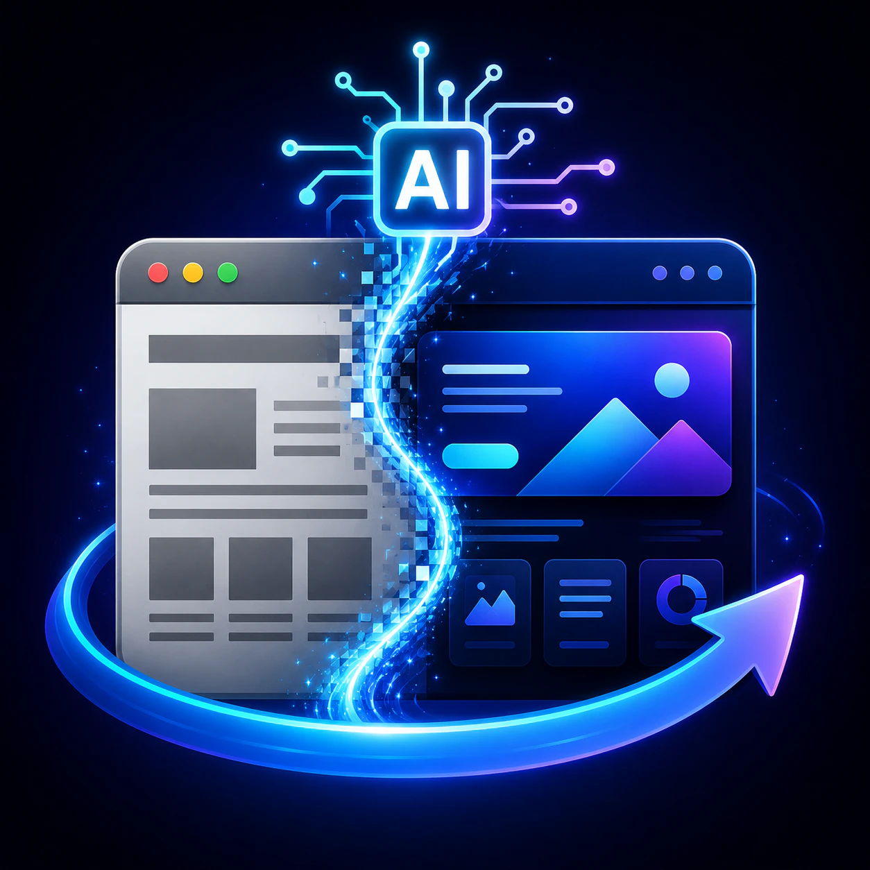 AI website rebuilder  logo