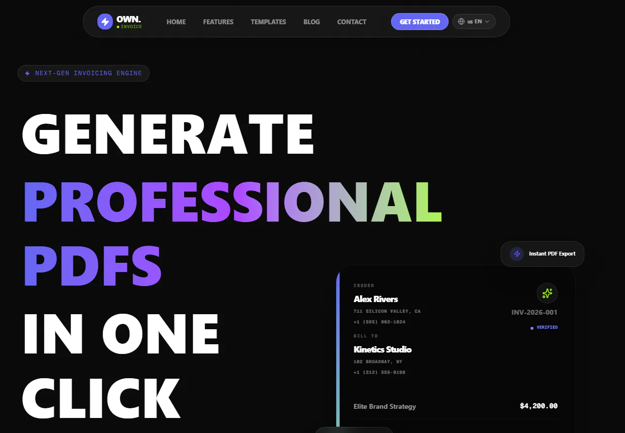 Invoice Generator gallery image