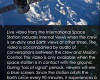 ISS Live Video & Audio Stream media 3