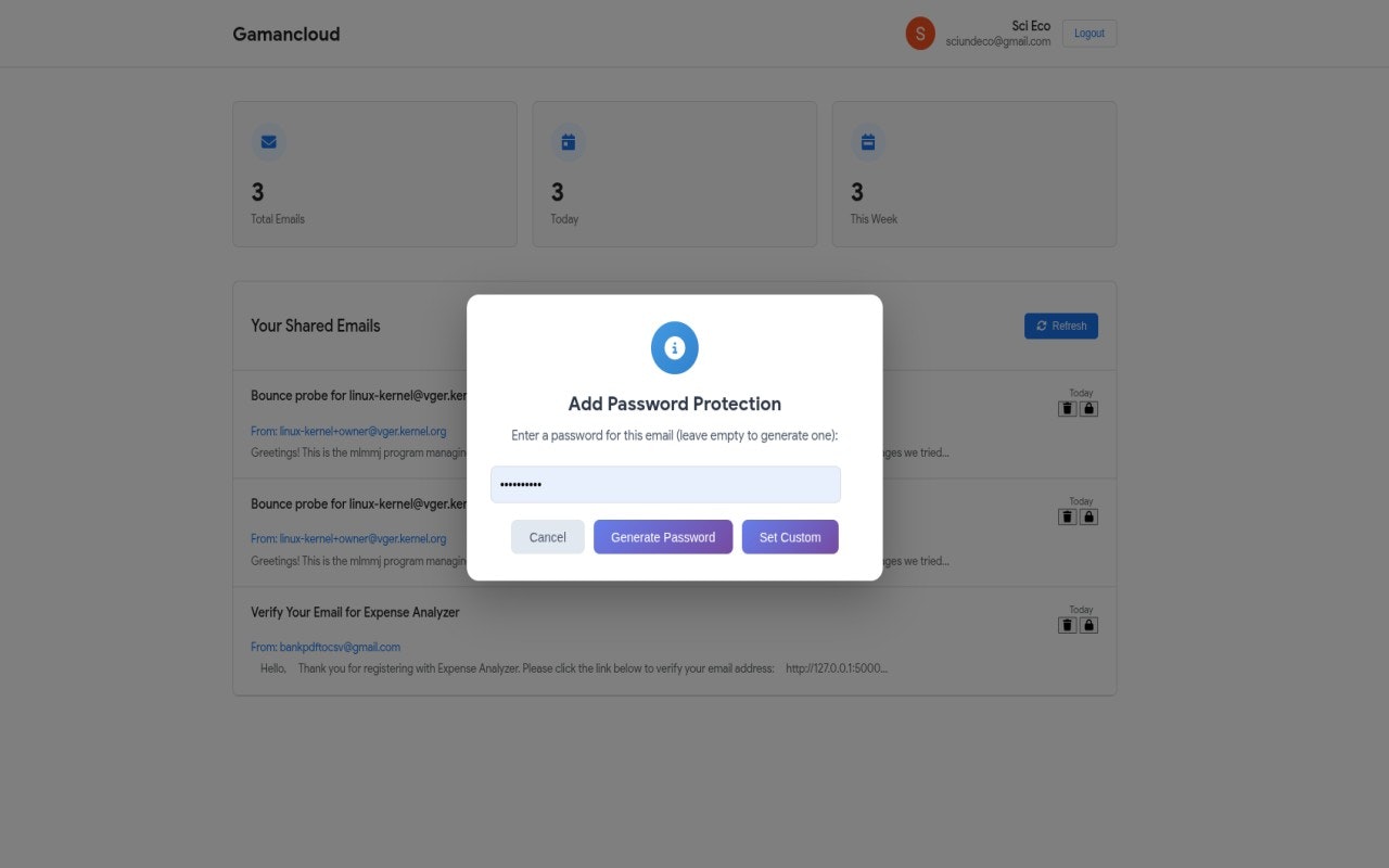 GamancloudによるEmaillinks - Secure URLを介して電子メールを共有しますメディア3