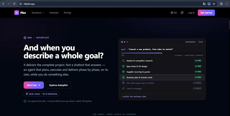 Pilot by i40Pilot screenshot 2