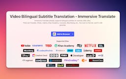  Immersive Translate Bilingual Video media 2