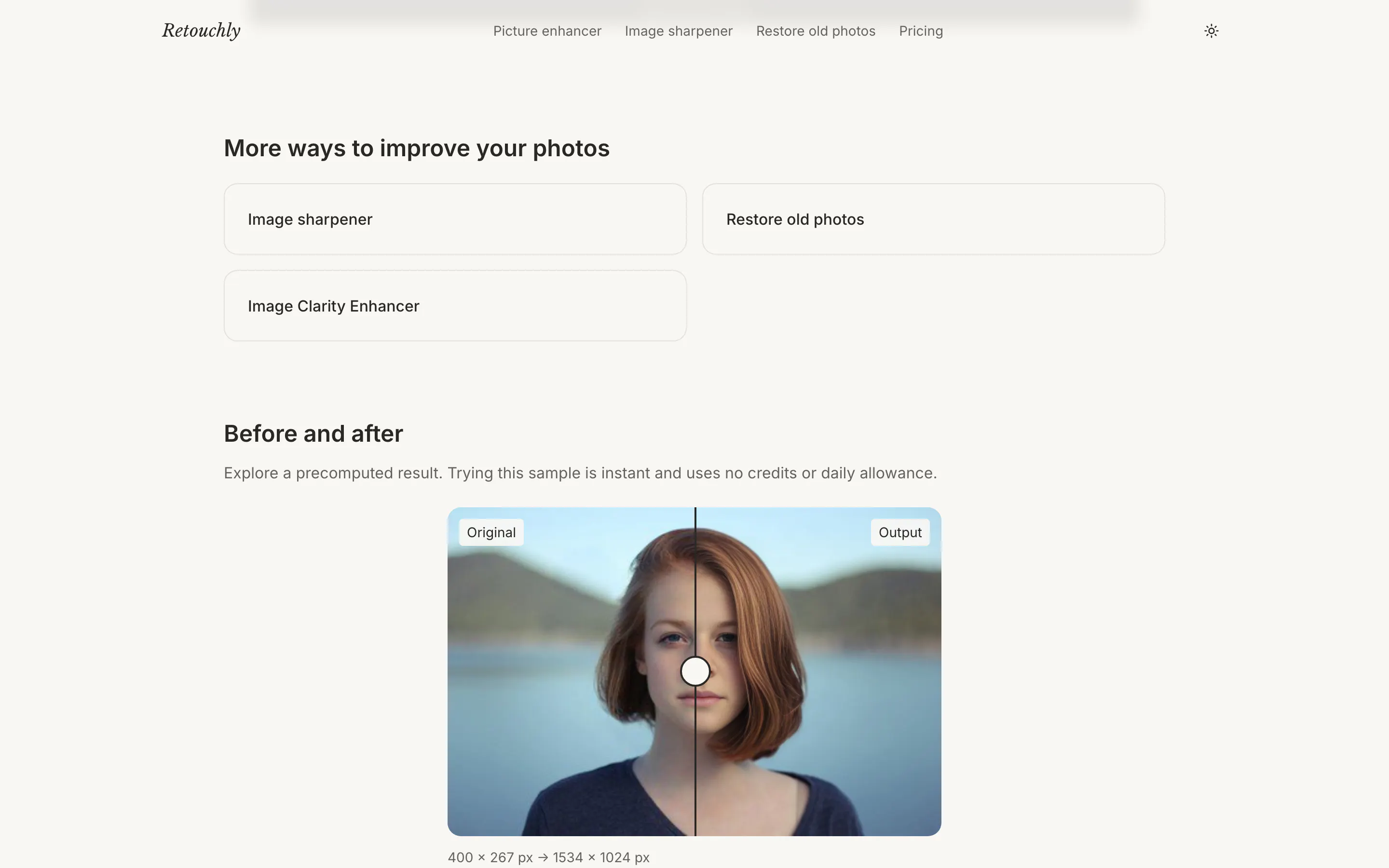 Retouchly gallery image