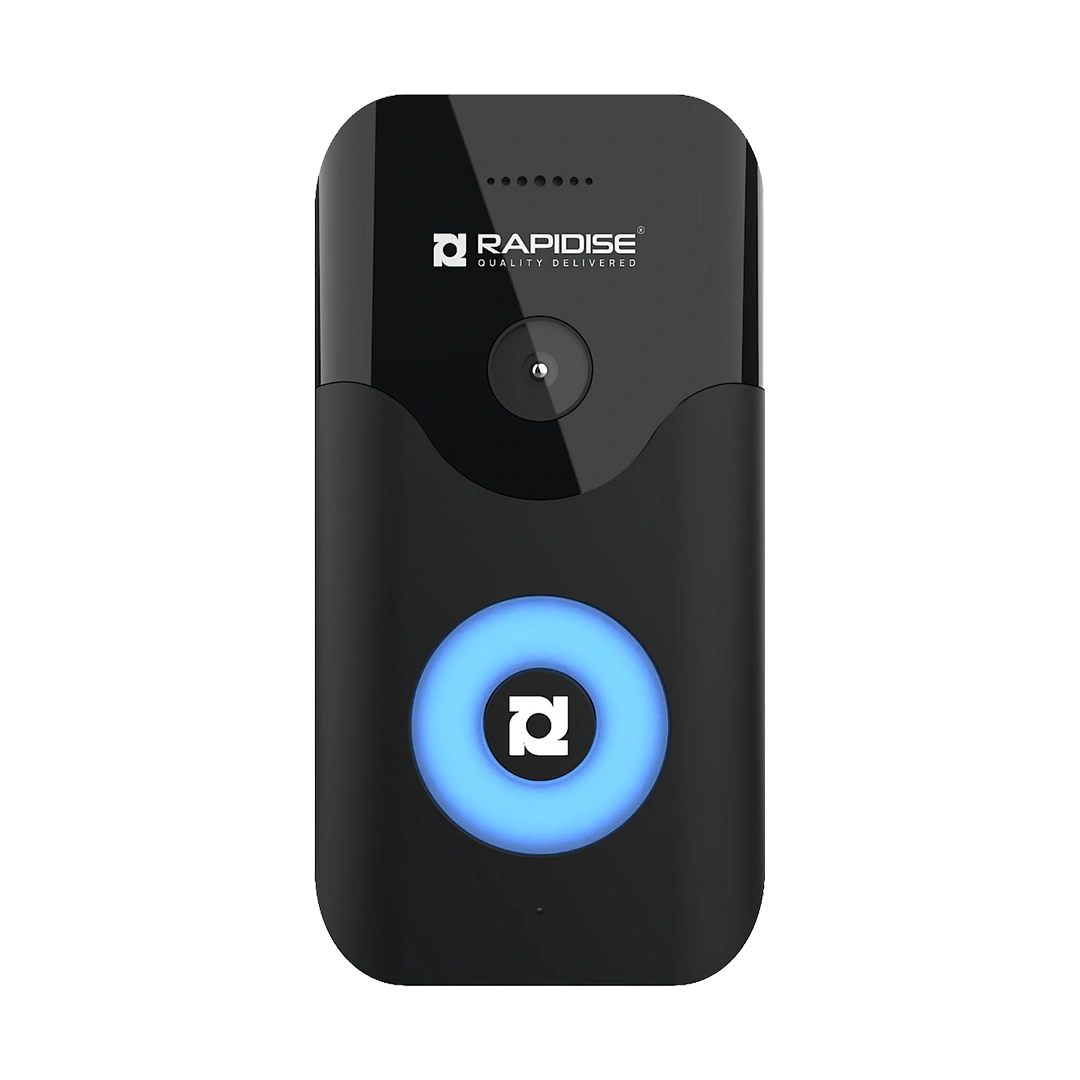 Rapidise Wi-Fi Video Doorbell - Product Hunt launch logo and brand identity
