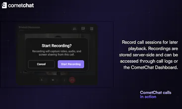 Voice and Video Calling by CometChat gallery image