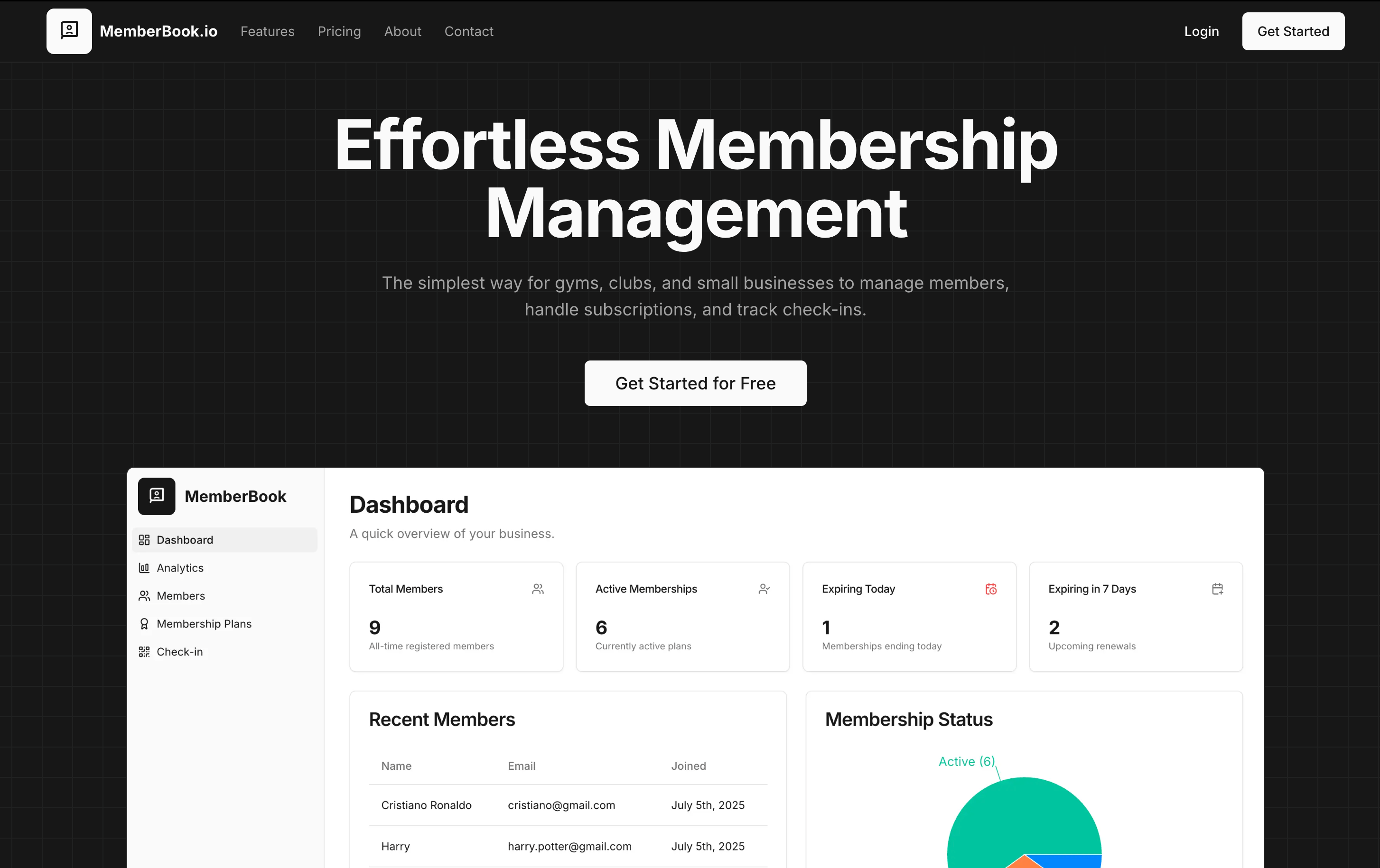 Média Memberbook.io - Gestion d'adhésion sans effort pour les gymnases, les studios et les clubs. 1