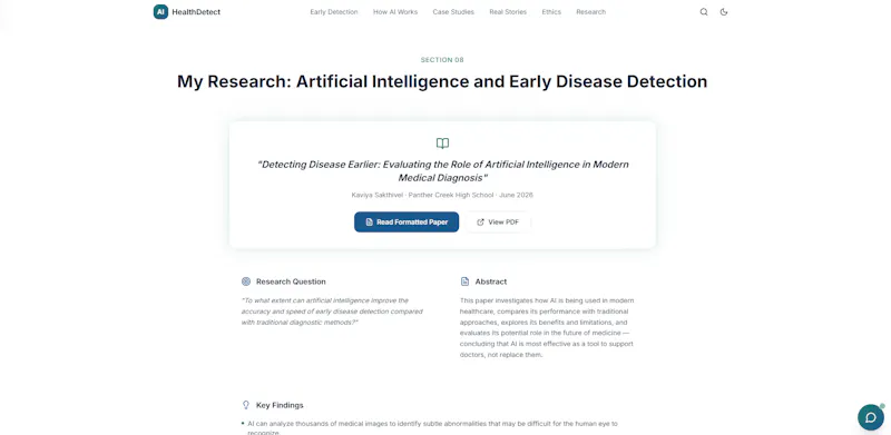 Transforming Modern Healthcare with AI screenshot 2