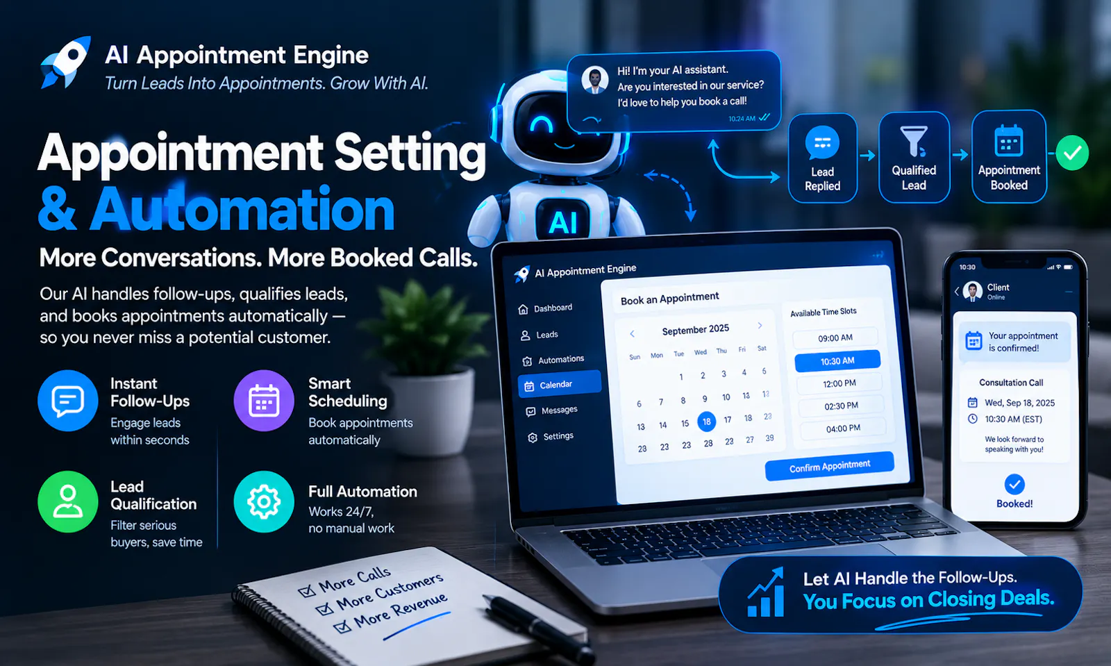 AI Lead Generation & Appointment Setting screenshot 2