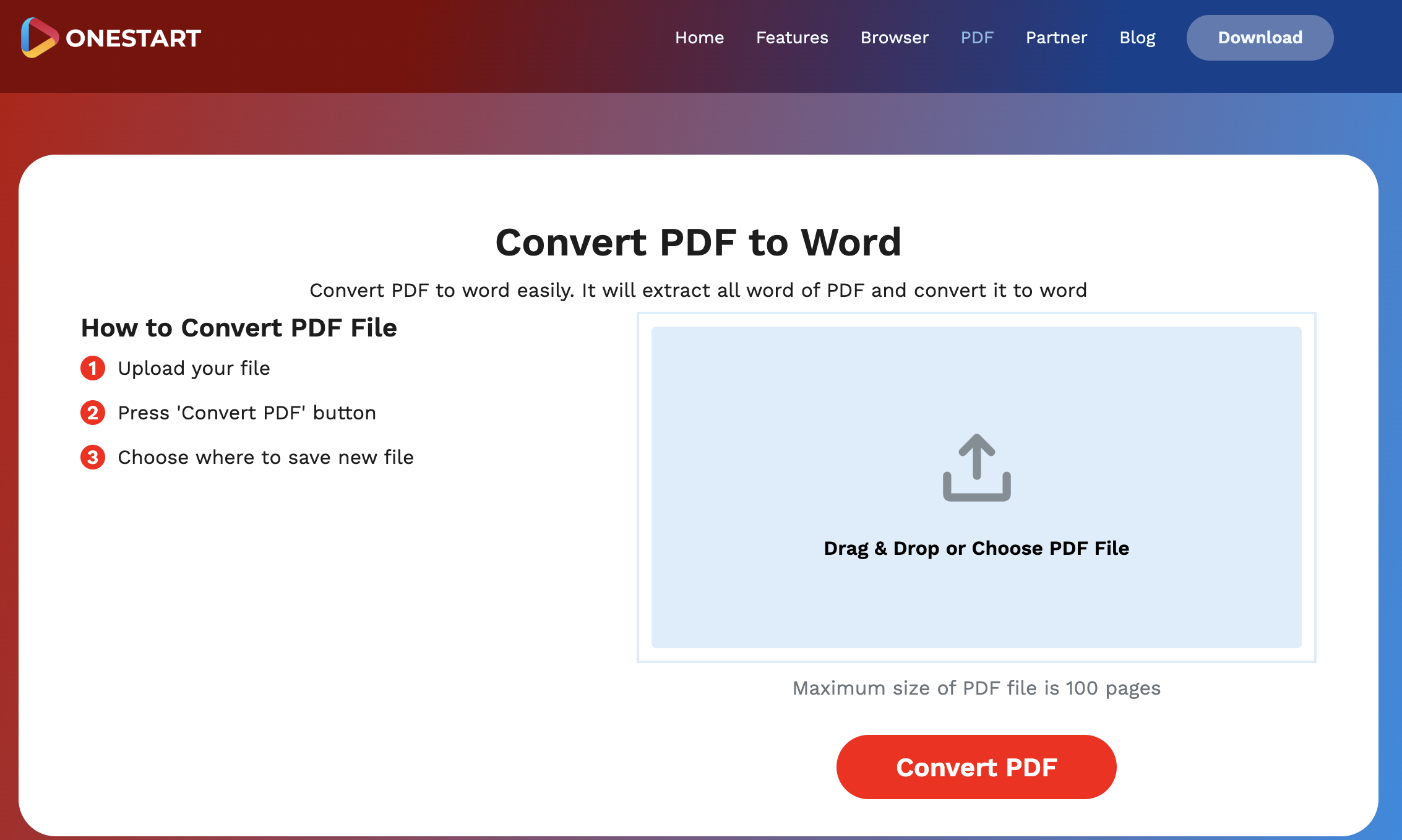 Onestart PDF - 온라인 PDF 편집, 병합, 변환 미디어 2