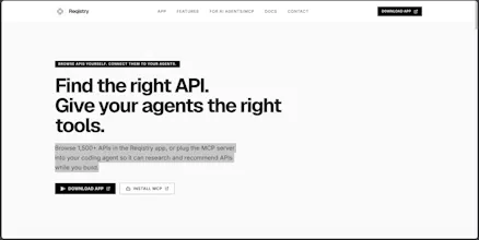 Reqistry - Find the right API. gallery image