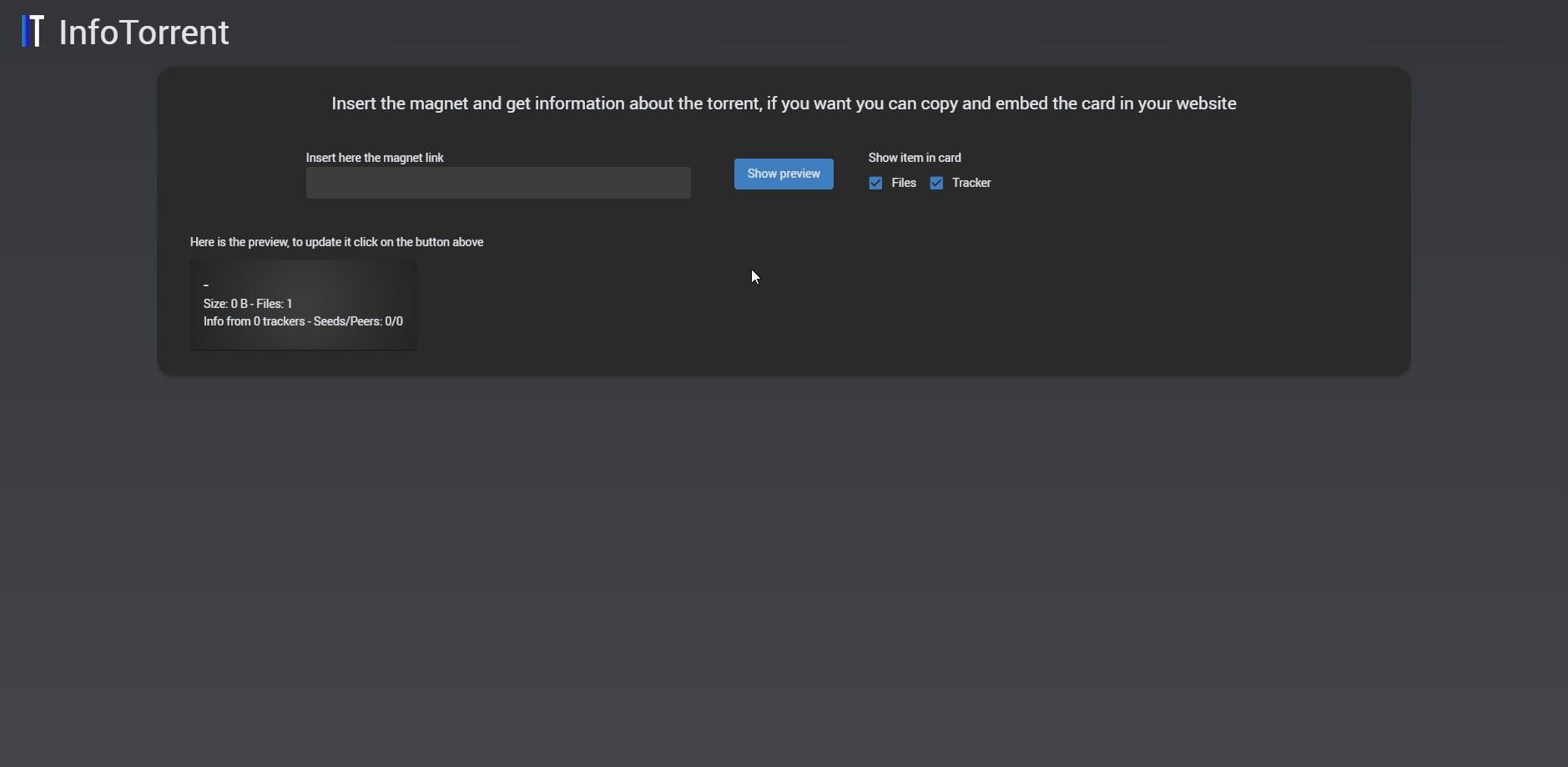 InfoTorrent media 2