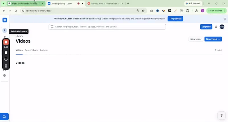 PayTrack CRM - Invoicing Payment System screenshot 1 (video preview)