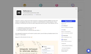 Hellonext 2.0 gallery image
