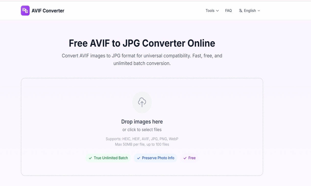 HEIC/AVIF Converter gallery image