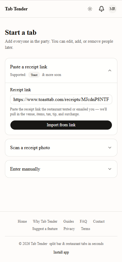 Tab Tender gallery image