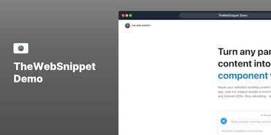 TheWebSnippet gallery image