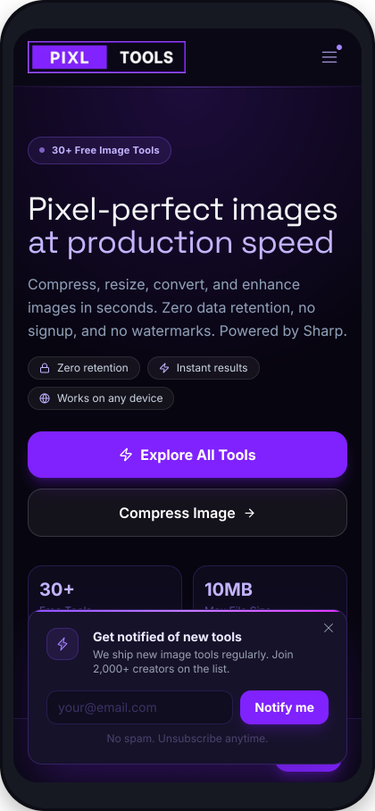 PixlTools gallery image