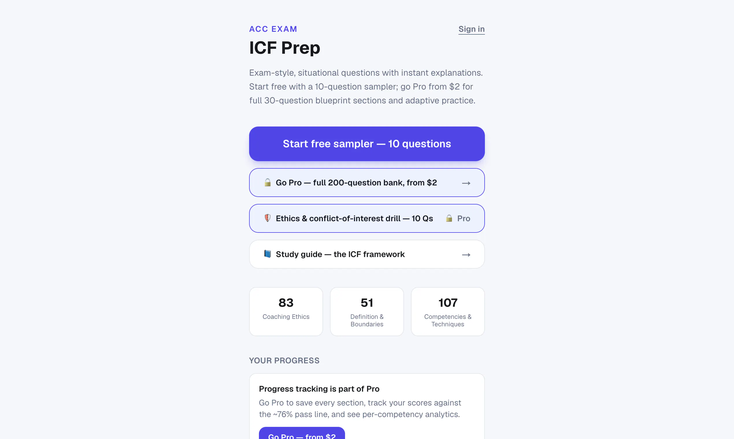 ICFPrep gallery image