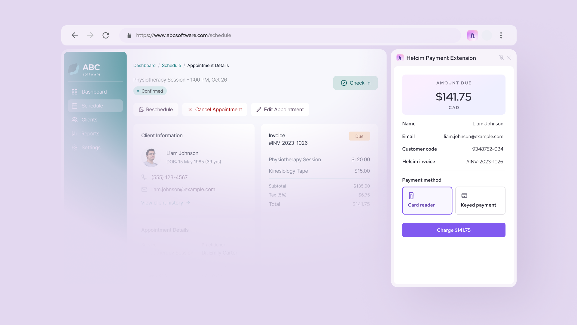 Helcim Payment Extension - Screenshot 3 showing product features and functionality