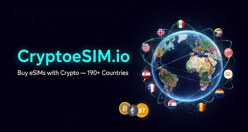 CryptoeSIM screenshot 1
