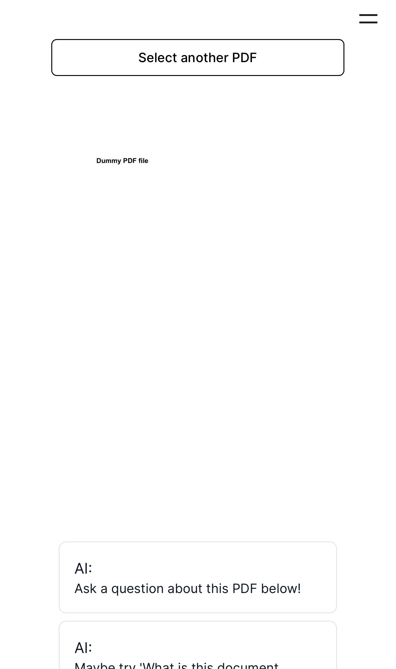 PDFConvo - AI kullanarak PDF'nizle sohbet edin - AI kullanarak herhangi bir PDF ile sohbet edin medya 1