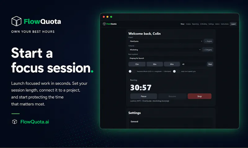 FlowQuota screenshot 3