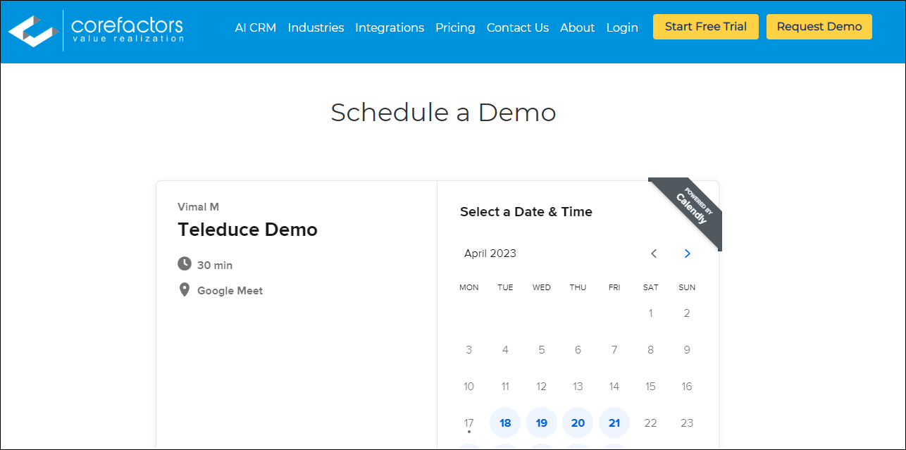 Corefactors AI CRM - 가치 실현 미디어 3
