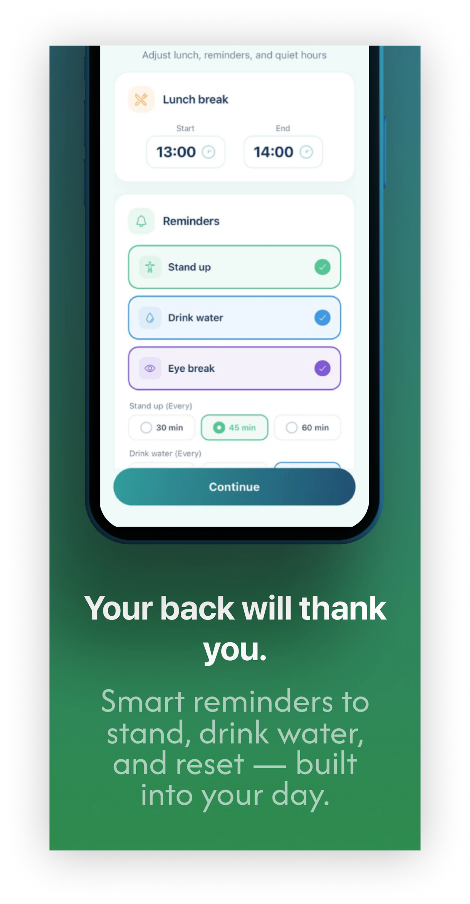 Standly – AI Work & Wellness screenshot 4
