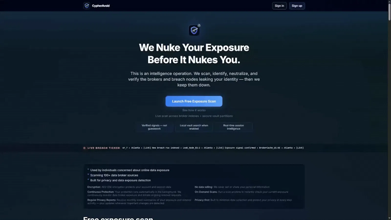 CypherAvoid screenshot 1 (video preview)